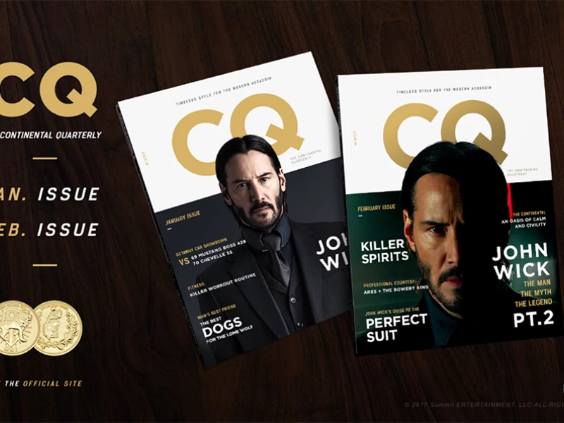 Continental Quarterly Elegant Website Design