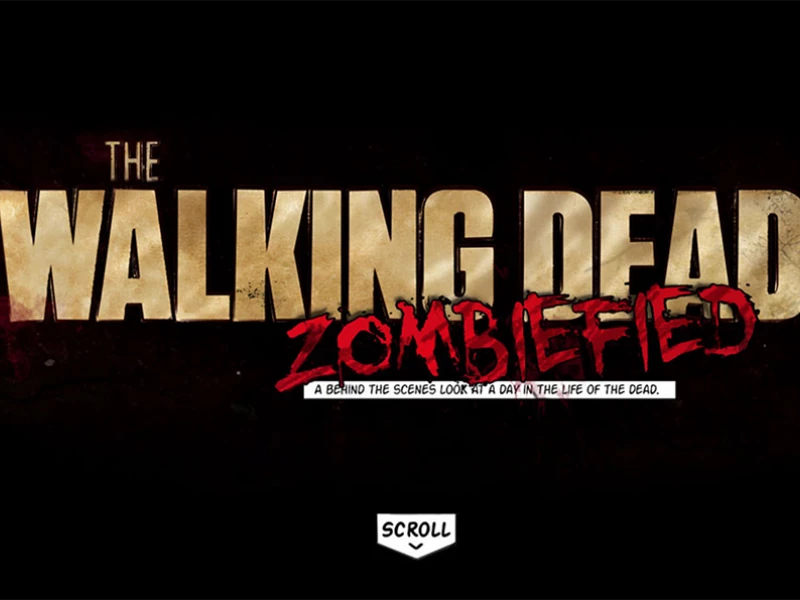 The Walking Dead: Zombiefied Great Website Design
