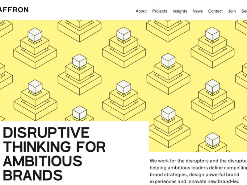 Saffron-Consultants Great Homepage