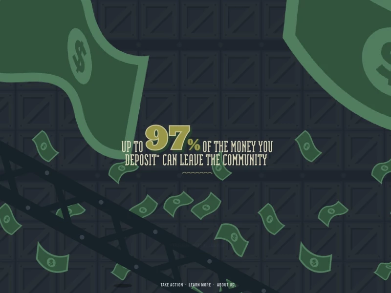 Make Your Money Matter Illustrated Website Design