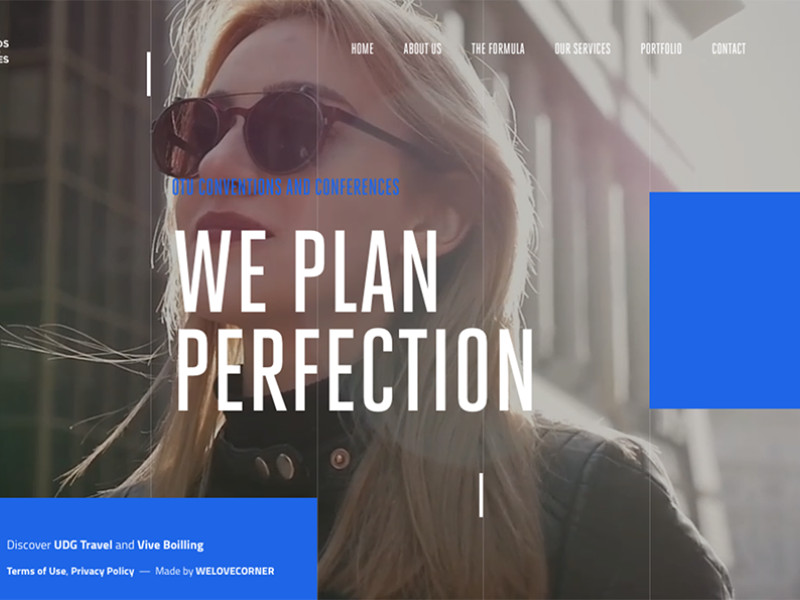 OTU Travel Beautiful Homepage