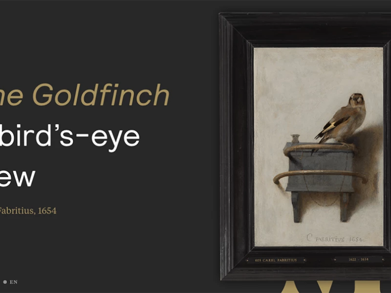 Mauritshuis Beautiful Website Design