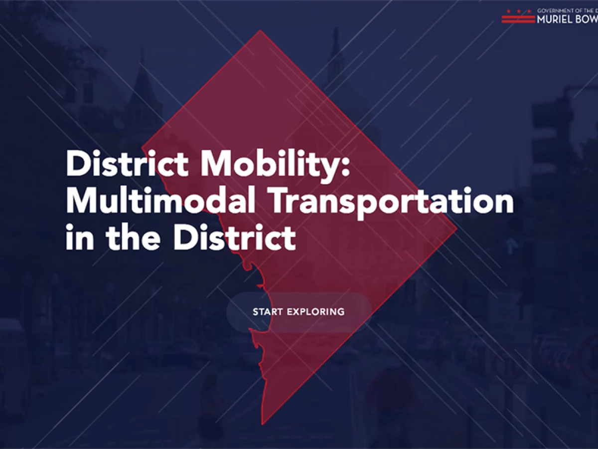 District Mobility Clean Homepage