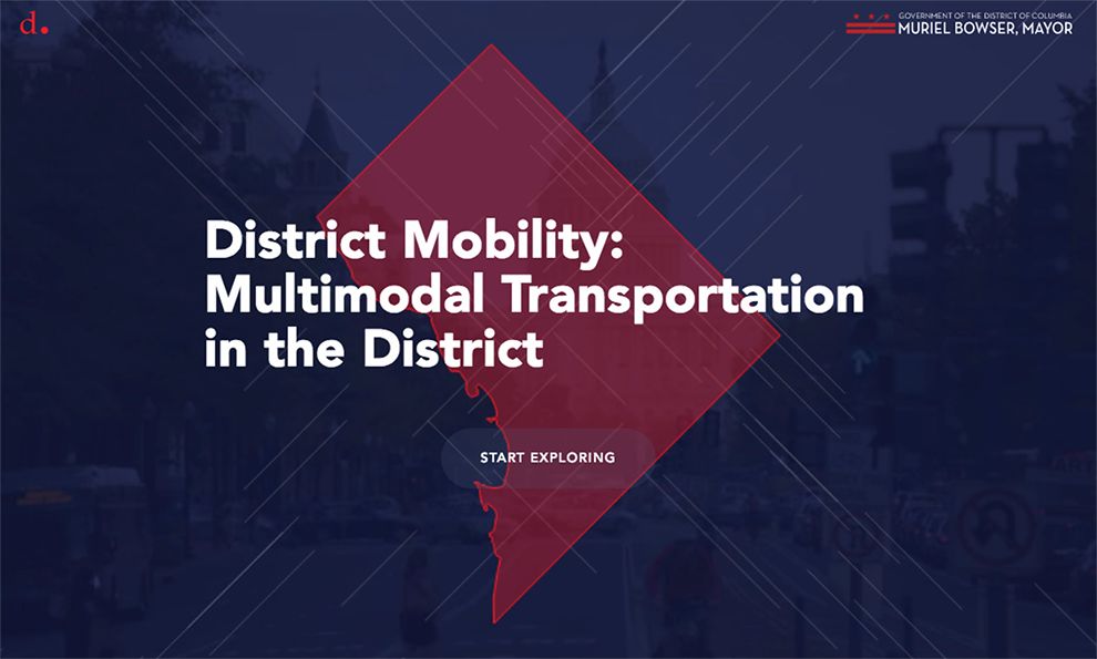 District Mobility Clean Homepage