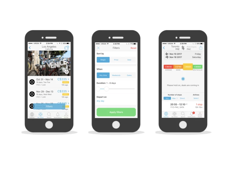 Hitlist Top App Design