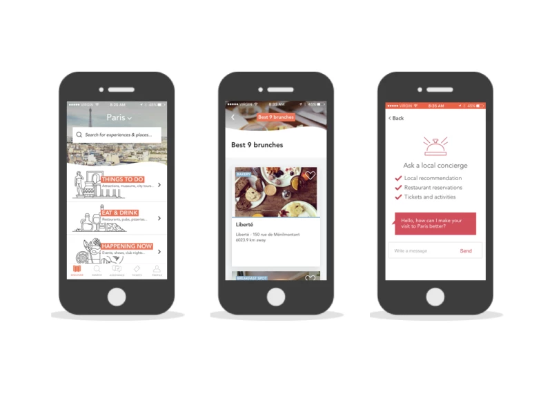 Musement Fresh App Design