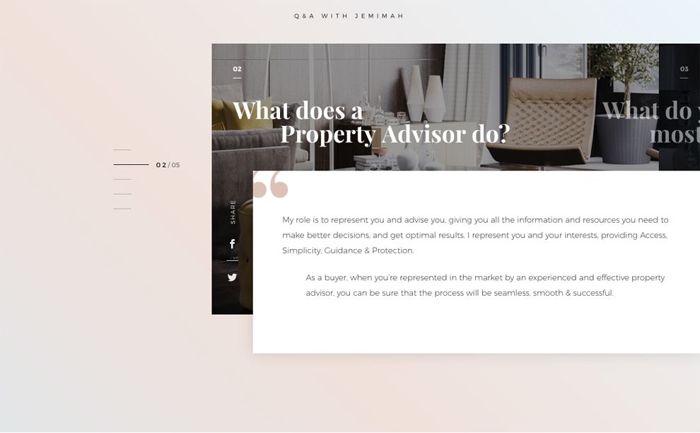 Jemimah Barnett Elegant Website Design
