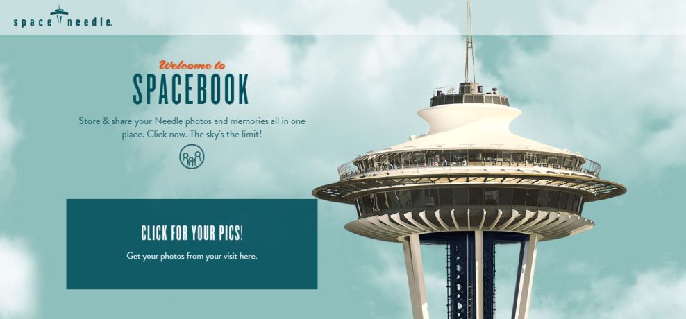 Space Needle Awesome Website Design