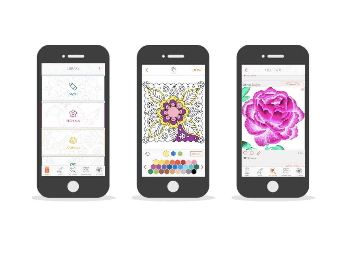 Colorfy Clean App Design