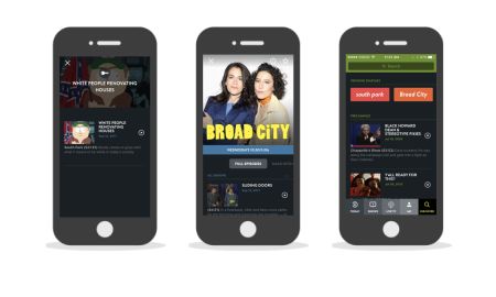 Comedy Central Modern App Design