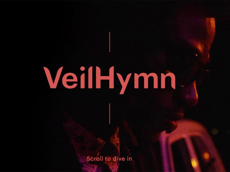 VeilHymn Beautiful Website Design