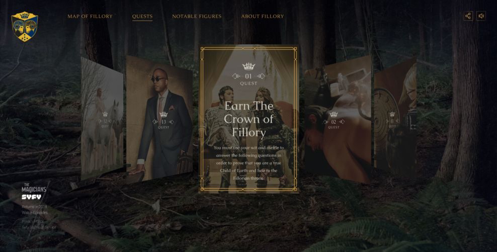 Welcome to Fillory Awesome Website Design