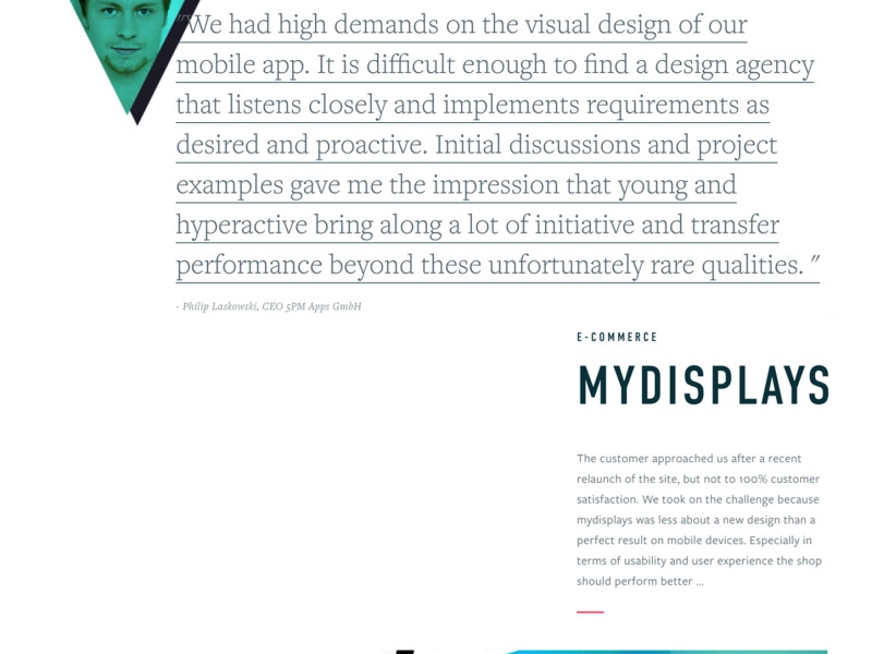 Young and Hyperactive Stunning Homepage