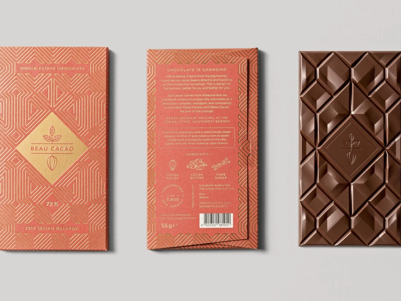 Beau Cacao Packaging Design