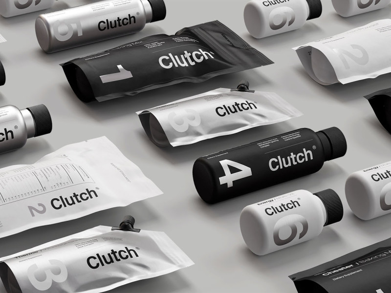 Clutch Bodyshop Elegant Packaging Design