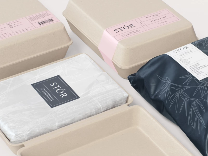 Stor Minimal Packaging Design