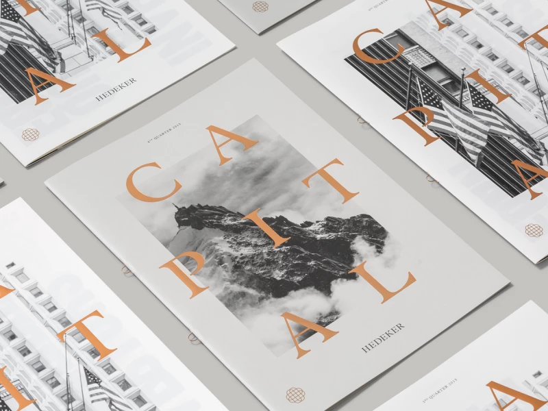 Capital Magazine Elegant Print Design