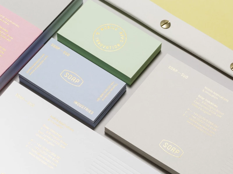 Soap Minimalist Print Design