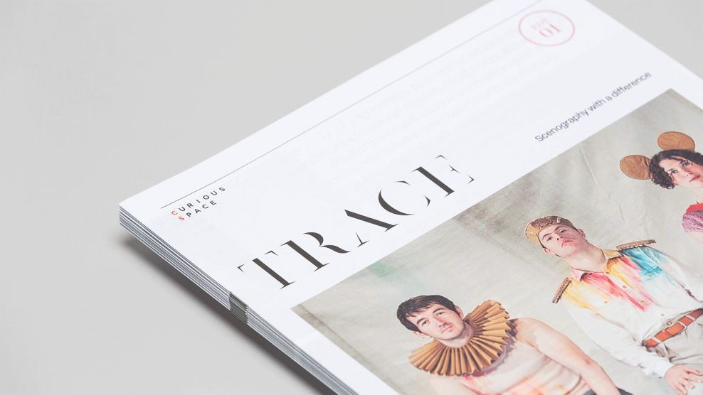 Trace Magazine Clean Print Design