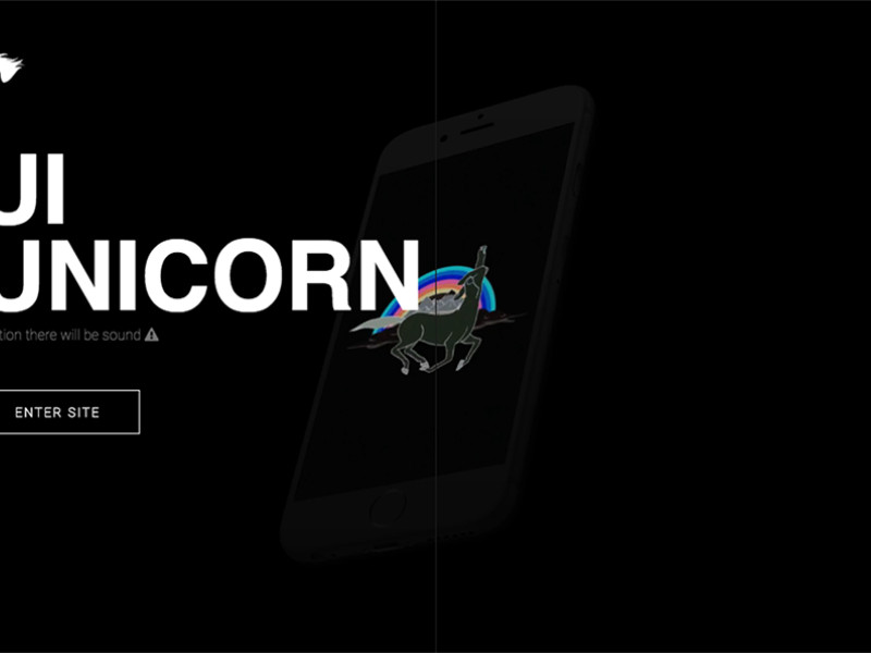 Ui Unicorn Beautiful Homepage