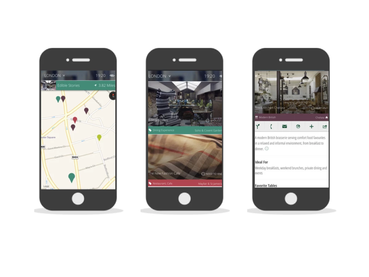 Urbanologie Clean App Design