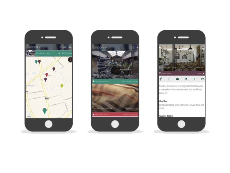 Urbanologie Clean App Design
