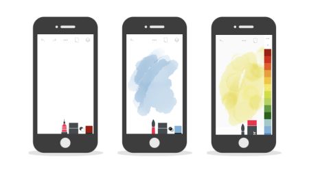 Tayasui Sketches Minimal App Design