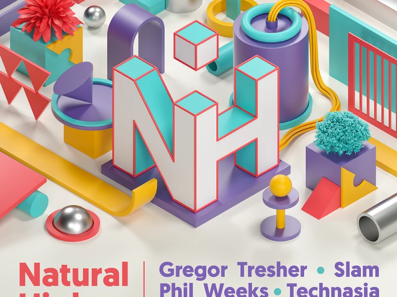 Natural Highs Festival 2017 Creative Print Design