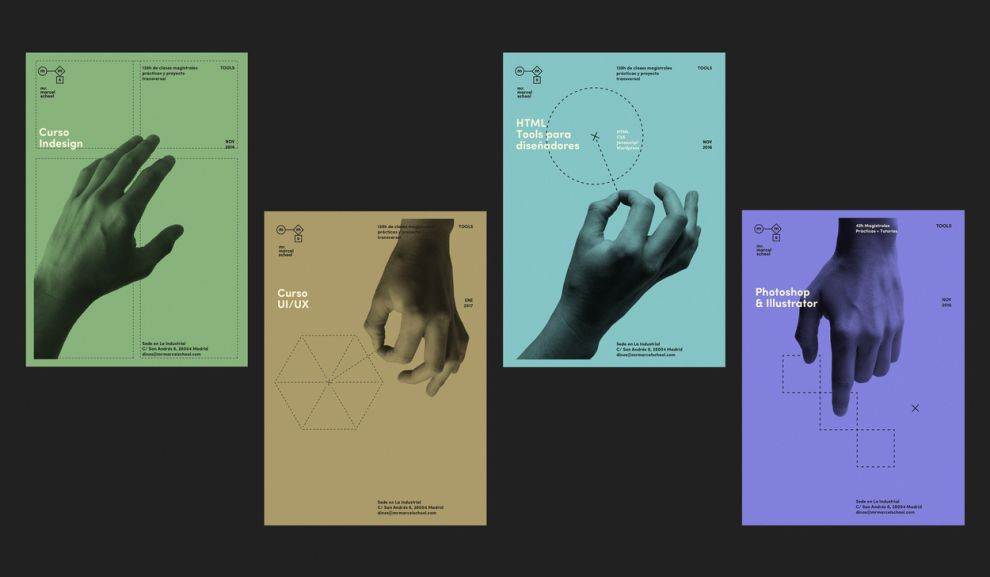 Mr. Marcel School Contemporary Print Design