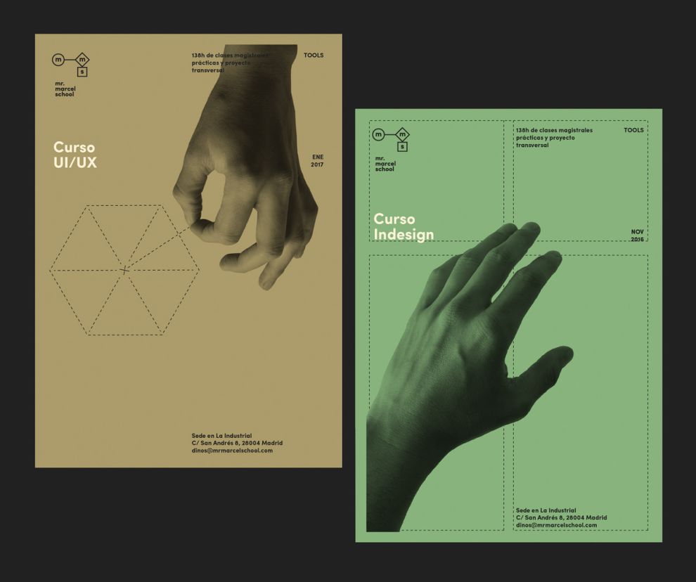 Mr. Marcel School Print Design