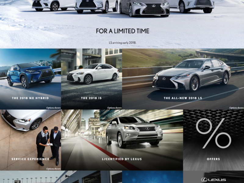 Lexus Corporate Homepage