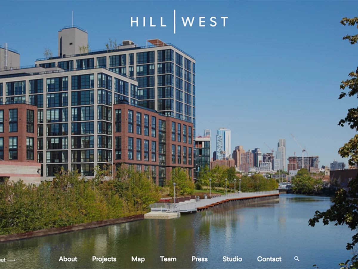 Hill West Architects Stunning Website Design