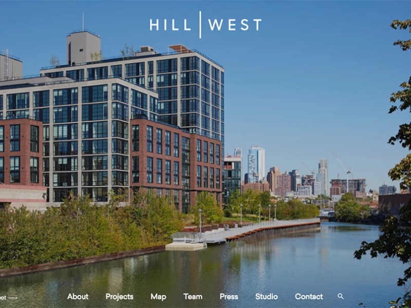Hill West Architects Stunning Website Design