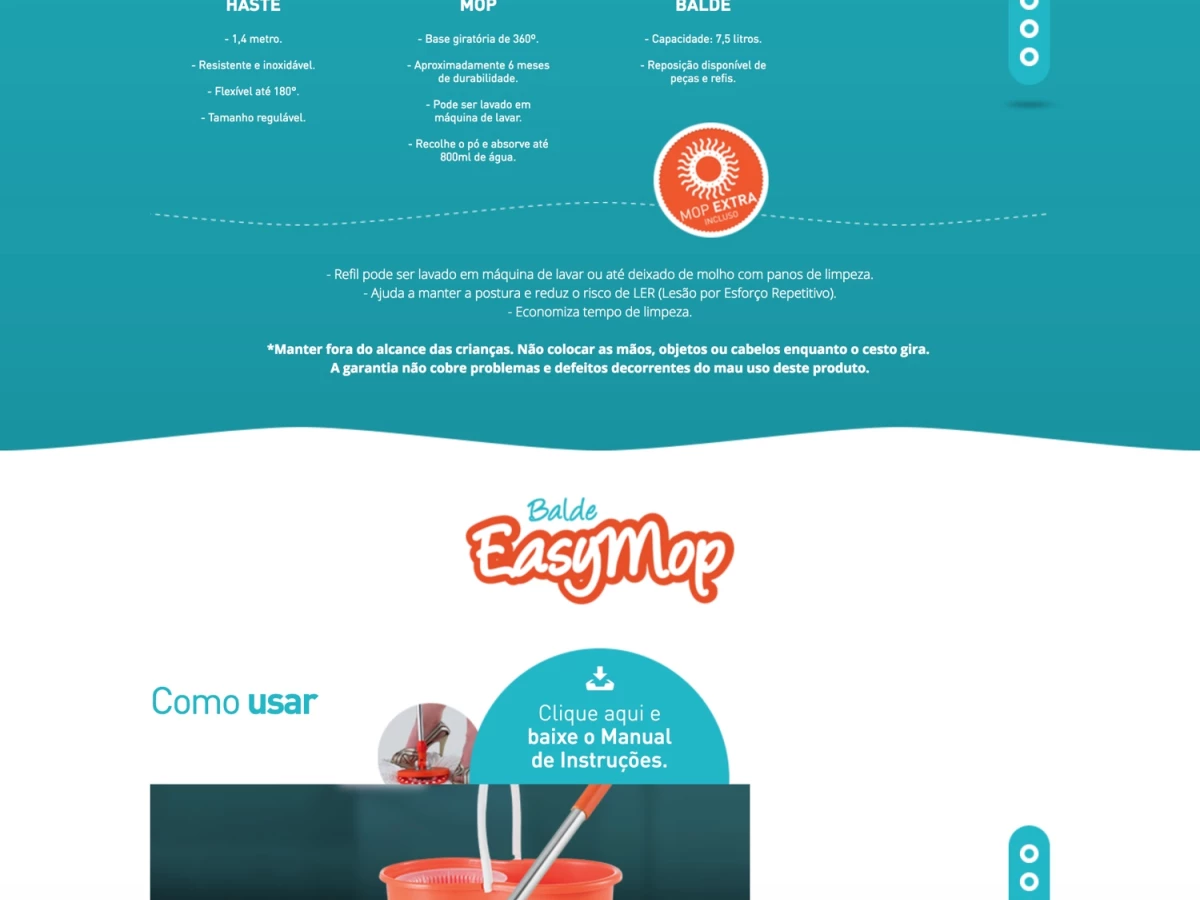 EasyMop Colorful Homepage