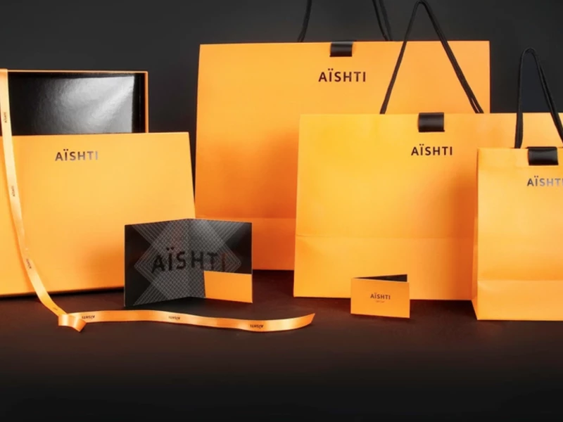 Aishti Identity Elegant Colorful Print Design