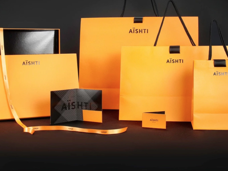 Aishti Identity Elegant Colorful Print Design
