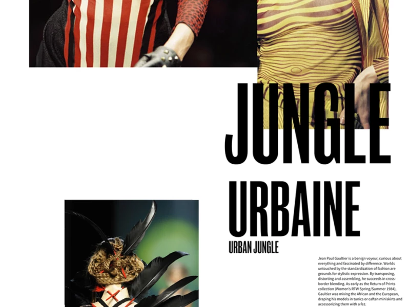 Jean Paul Gaultier Gorgeous Website Design