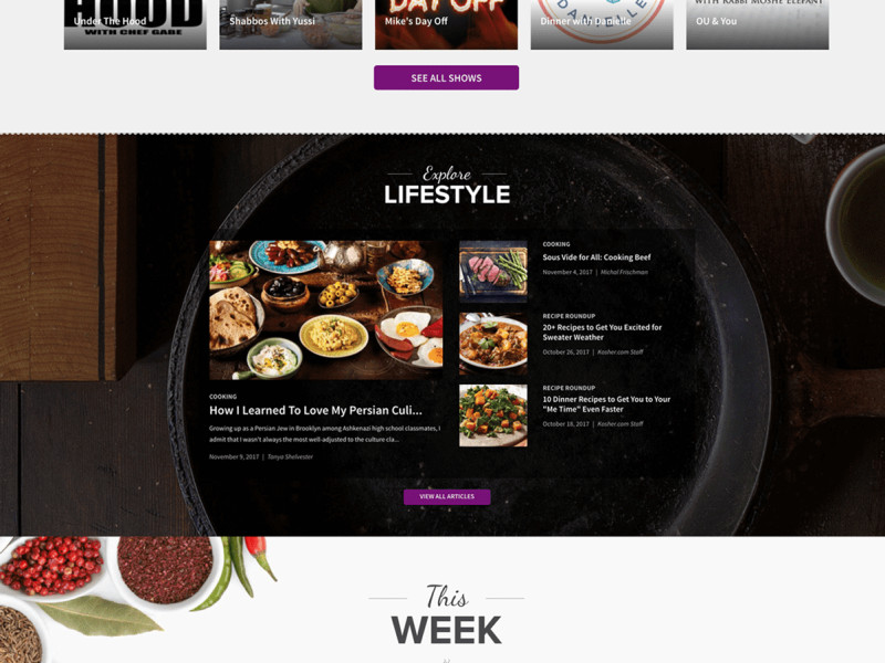Kosher Beautiful Homepage