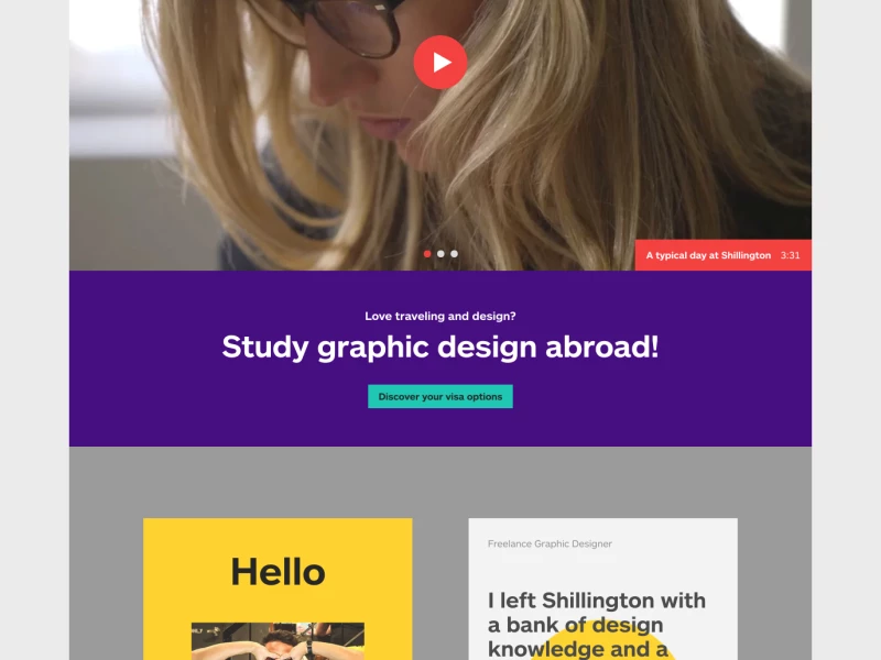 Shillington Education Stunning Website Design