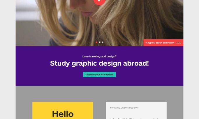 Shillington Education Stunning Website Design