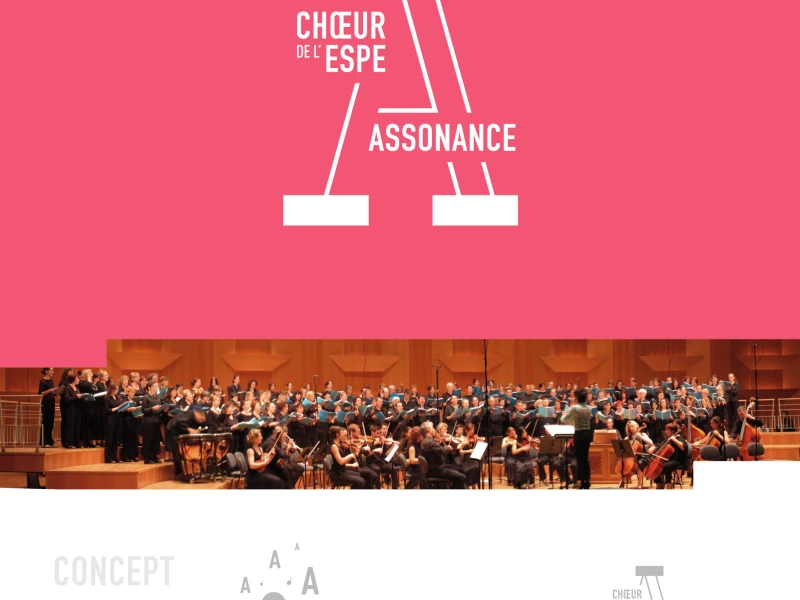 Choeur Assonance Modern Print Design