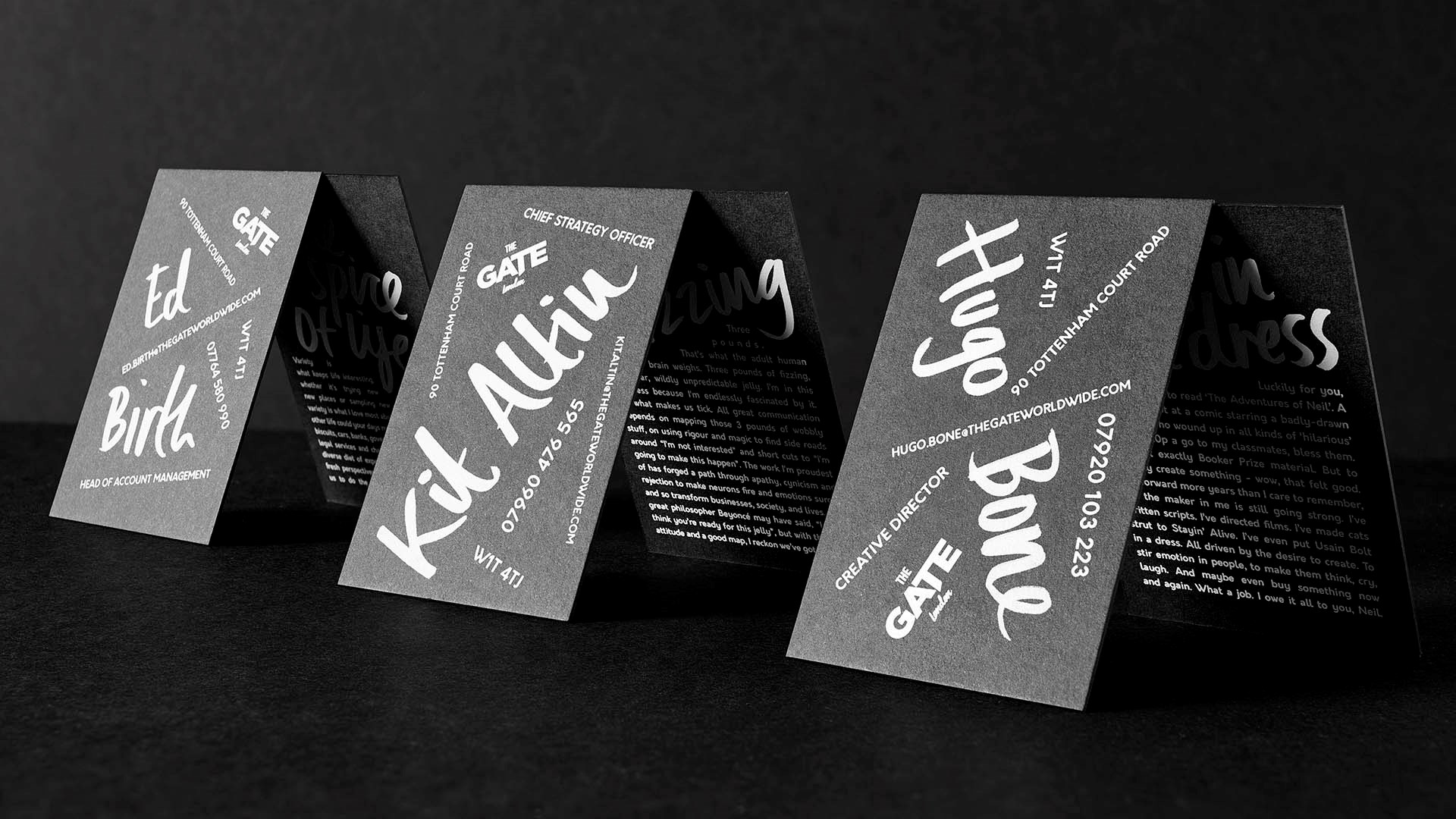 Boundless Business Cards Contemporary Print Design