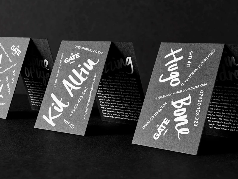 Boundless Business Cards Contemporary Print Design