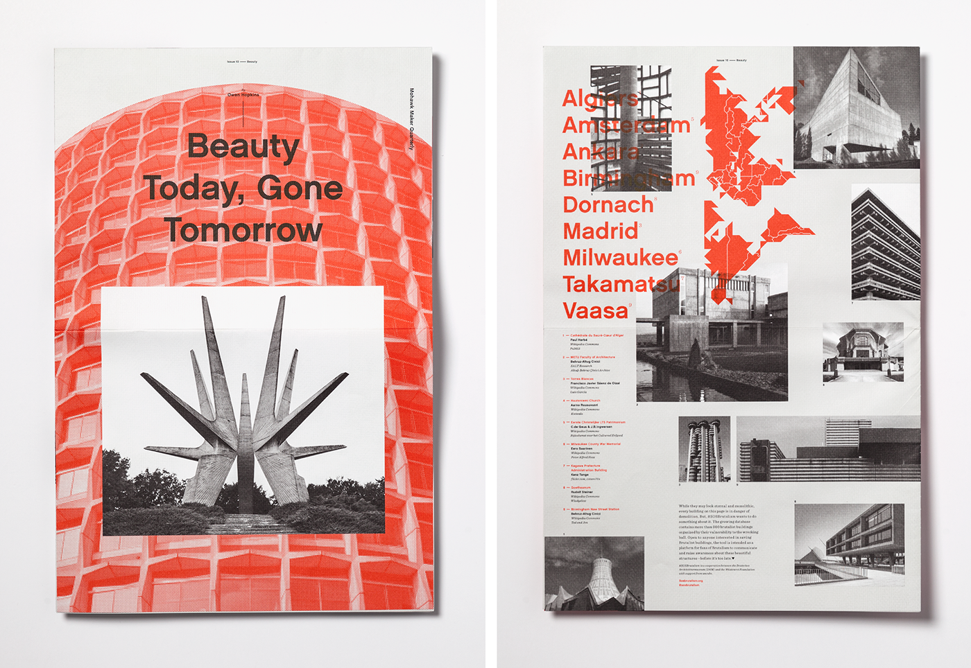 Mohawk Maker Quarterly Contemporary Print Design