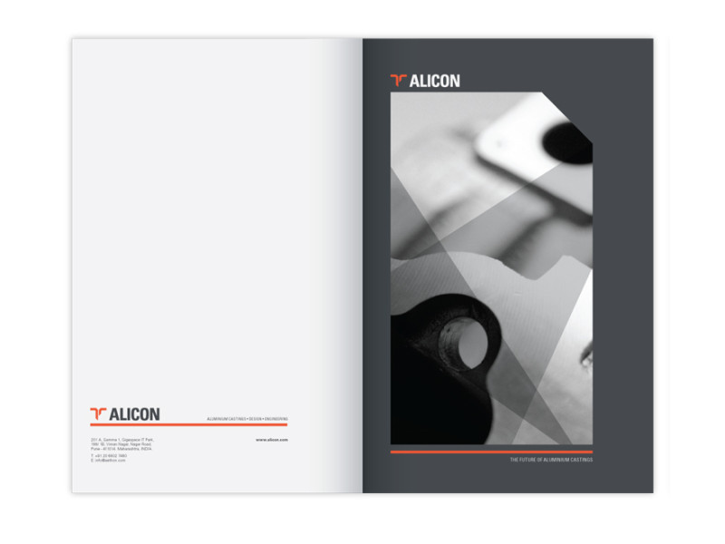 Alicon-Enkei Alloys Corporate Print Design