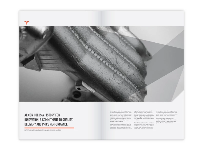 Alicon-Enkei Alloys Corporate Print Design