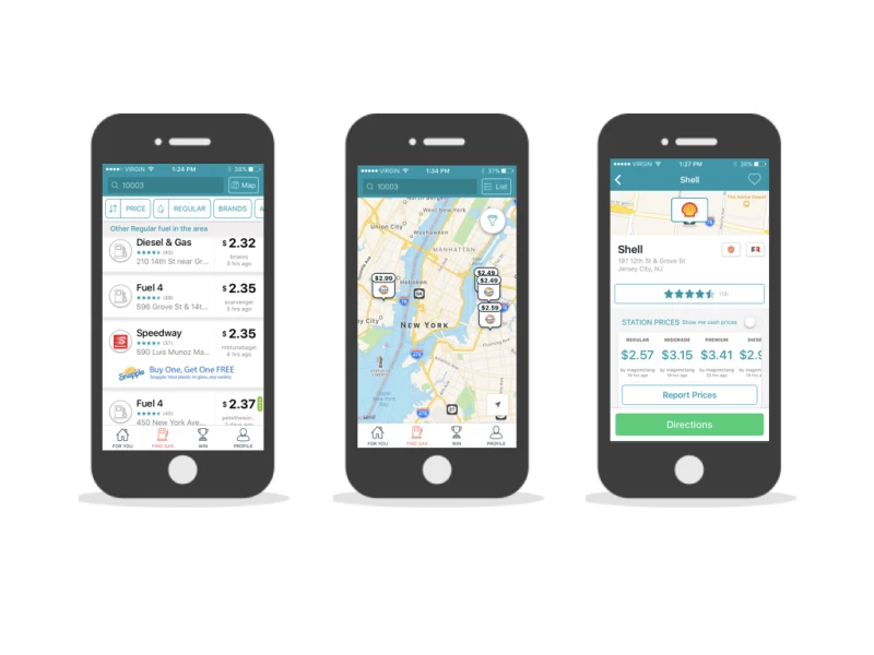 GasBuddy User-Friendly App Design