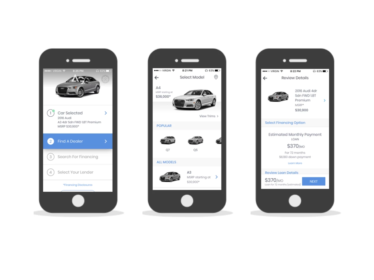 AutoGravity Minimal App Design