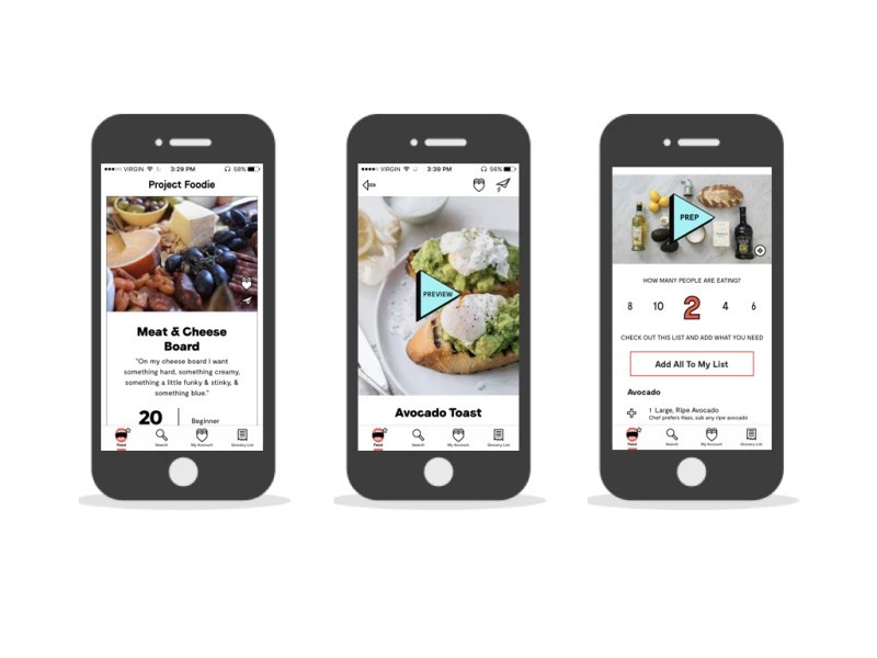 Project Foodie Attractive App