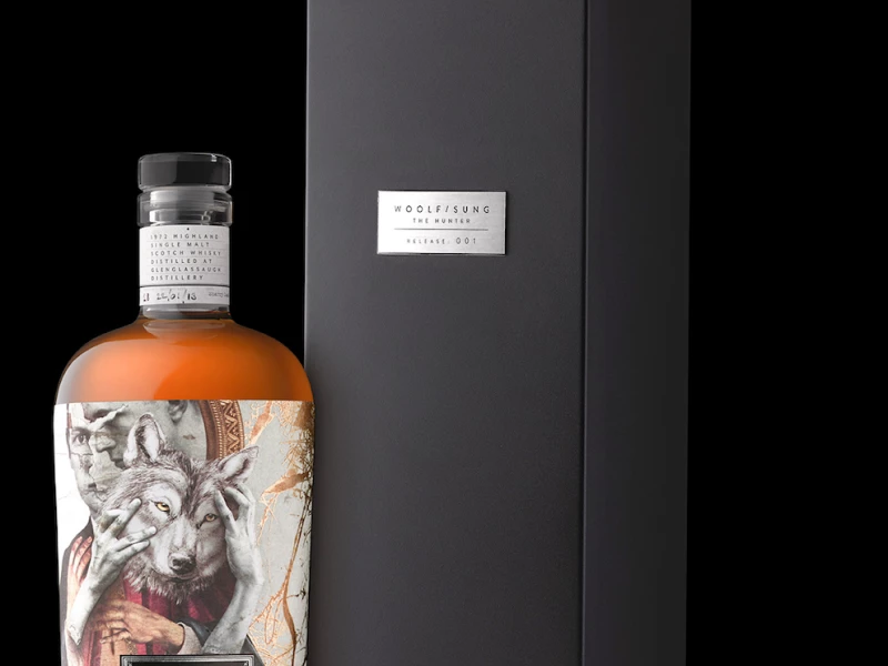 Woolf Sung Scotch Whisky Top Packaging Design